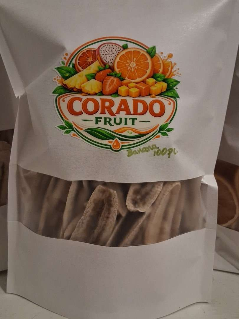 100pc Pack of Dried Banana